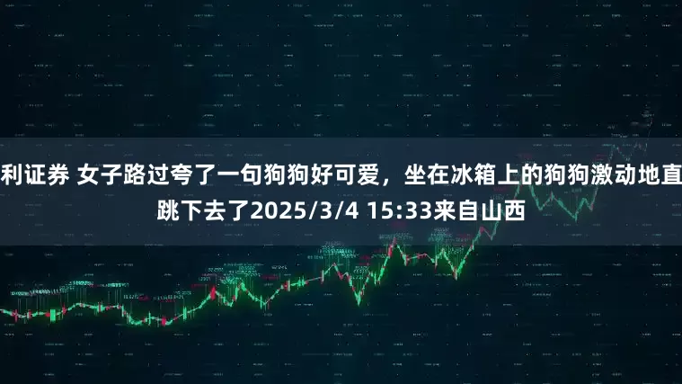 宏利证券 女子路过夸了一句狗狗好可爱，坐在冰箱上的狗狗激动地直接跳下去了2025/3/4 15:33来自山西