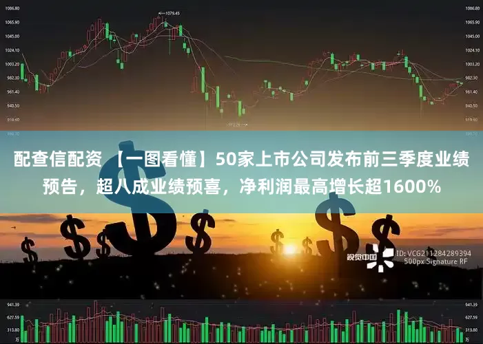 配查信配资 【一图看懂】50家上市公司发布前三季度业绩预告，超八成业绩预喜，净利润最高增长超1600%