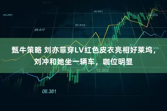 甄牛策略 刘亦菲穿LV红色皮衣亮相好莱坞，刘冲和她坐一辆车，咖位明显