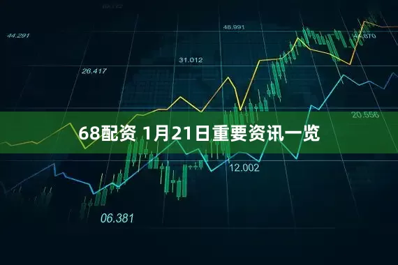68配资 1月21日重要资讯一览